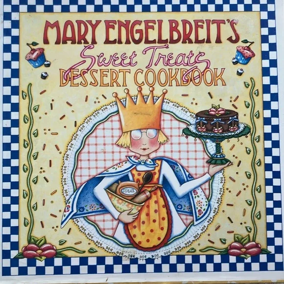 Bundle of 4 Mary Engelbreit books + cookbooks Dining Out Desserts Spring Spot - Picture 3 of 6